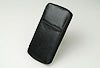 8 Scissor Black Zippered Case with Mesh Pouch